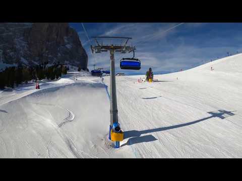 Risalita integrale seggiovia Leitner "Comici 1" Val Gardena (BZ)