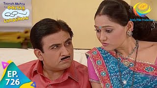 Download lagu Taarak Mehta Ka Ooltah Chashmah - Episode 726 - Full Episode mp3 Download lagu Taarak Mehta Ka Ooltah Chashmah - Episode 726 - Full Episode mp3