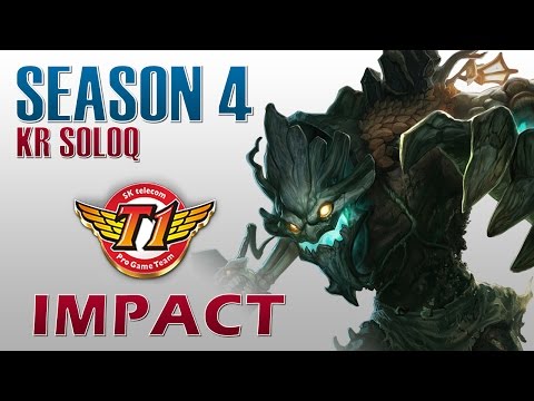 SKT T1 Impact - Maokai vs Galio - KR SoloQ