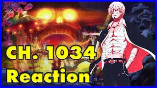 SANJI&#39;s Evolution 100 degrees hotter - One Piece Chapter 1034 Reaction