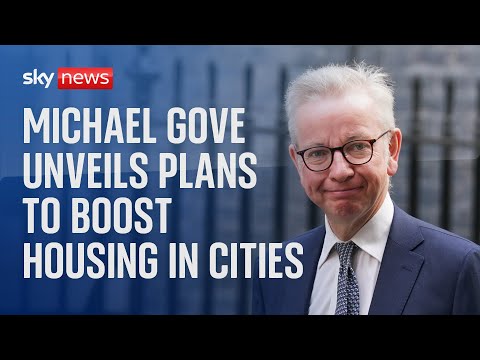  Michael Gove delivers speech on housing crisis