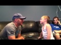 Father Son Slap Fight