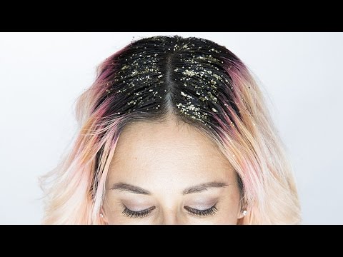 DIY Glitter Roots Hair Tutorial | Beauty Junkie
