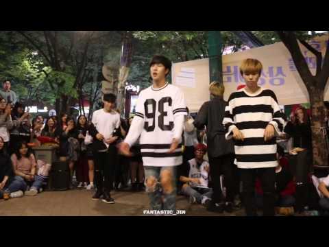 20160514 DOB Hongdae BTS - DOPE ( speed up version) 디오비 홍대공연 방탄소년단 - 쩔어 (2배속)