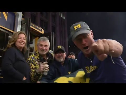 Michigan football fans take over Indianapolis ahead of Big Ten Championship Game