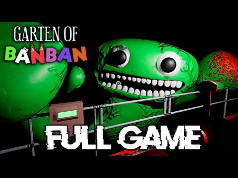 Garten of Banban 1 Full Gameplay Walkthrough (2K60fps)