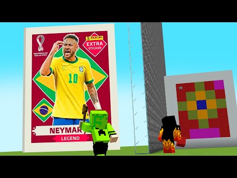 Trolei meu AMIGO com FIGURINHA PRONTA na BATALHA DE CONSTRUÇÃO do MINECRAFT