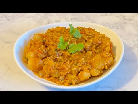 Bacalao guisado con papas🥔 |estilo Dominicano|