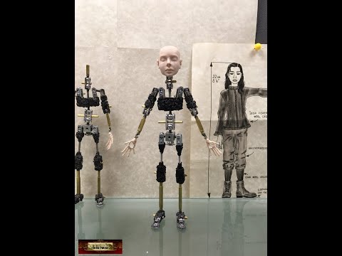 0028 Cat Stop Motion Puppet - Testing Joints - MOREZMORE