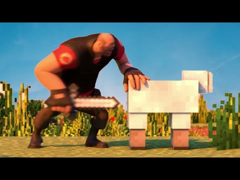 Team Fortress 2 vs Minecraft Episode 1 (TF2 Animation)