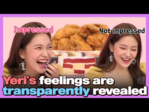 Yeri Can’t Hide Her Expression. Hollywood-class facial expressionist!