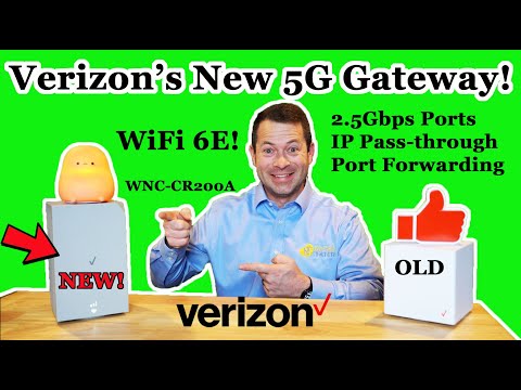 ✅ NEW Gateway! - Verizon 5G Home Internet - WNC-CR200A Replaces The Cube