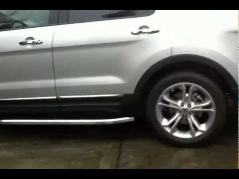 Dee Zee DZ 16202 Running Boards on 2011 Ford Explorer walk through