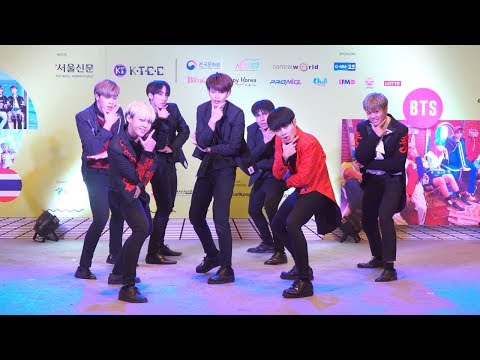180512 [Winner Encore] BRUTE cover BTS - Intro + FIRE @ 2018 Thailand K-POP Cover Dance Festival