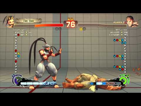 SSF4 AE 2012: keijimugen (Ibuki) vs MrFuji boc (Ryu) - Xbox Live Ranked Match