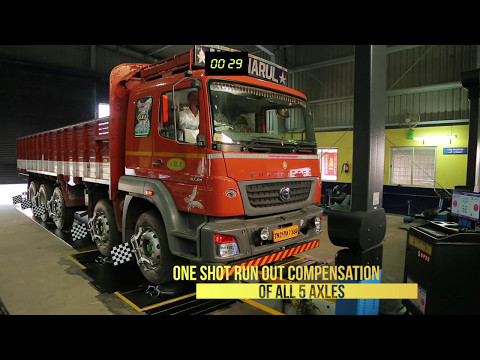 3D Heavy Truck Wheel Alignment