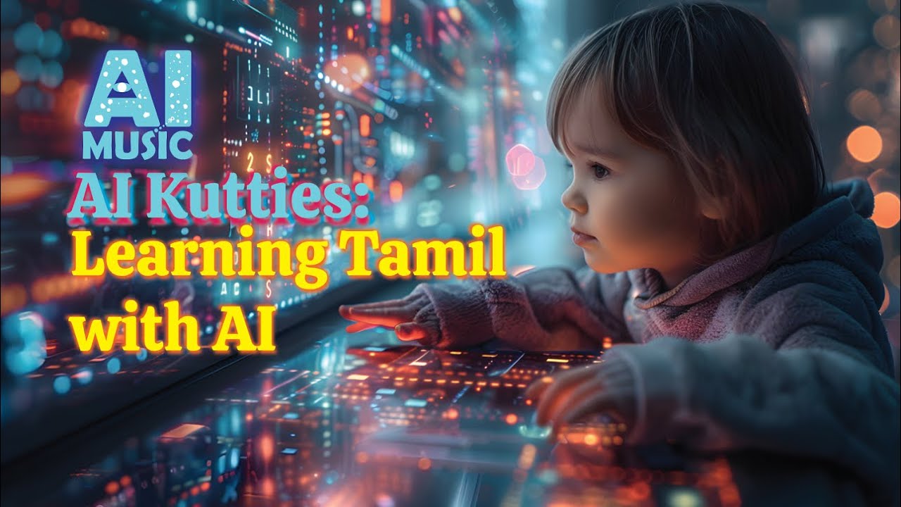 EDM: AI Kutties: Learning Tamil with AI - AI Music, Dance Music 🤖AI Music