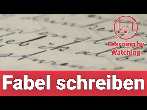 Fabel schreiben - Tipps!
