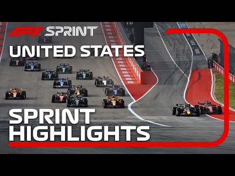 F1 Sprint Highlights | 2023 United States Grand Prix