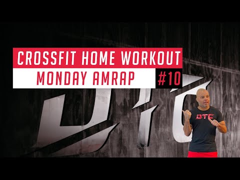 CROSSFIT HOME WORKOUT "Monday AMRAP" #10