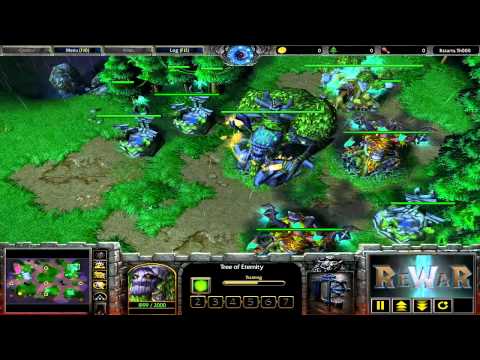 Moon (NE) vs IAMZhou_xixi (NE) - Game 2 - WarCraft 3 gameplay - RN301
