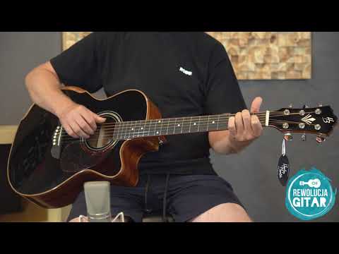 Harley Benton CLC-650SM-CE BK Solid Wood. TEST