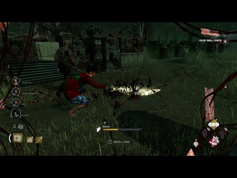 cheater vs TrU3Ta1ent ( perspective of the survivor ) #DBD