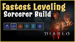 Fastest Sorcerer Leveling Build Guide 1-50! Diablo 4: Tips & Tricks