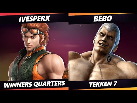 Glitch Infinite Winners Quarters - iVesperX (Hwoarang) Vs. Bebo (Bryan) Tekken 7
