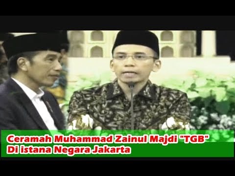 Ceramah TGB di Istana Negara