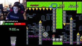 Breakfast Kaizo World Part 2 - Purple lava and crazy dolphins