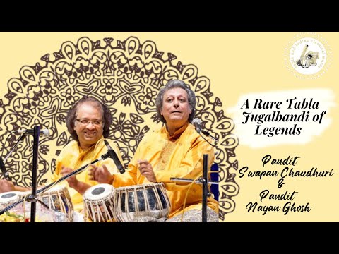 Pandit Swapan Chaudhuri & Pandit Nayan Ghosh. A Rare Tabla Jugalbandi of Legends.
