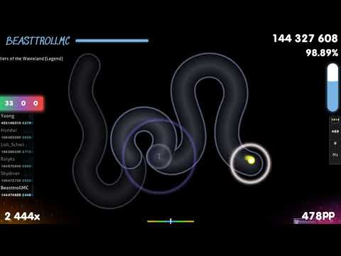 BeasttrollMC | DragonForce - Soldiers of the Wasteland [Legend] 98.86% {#4 648pp FC} - osu!