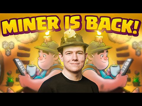 2.9 ELXIR! NEW BEST MINER CONTROL IN CLASH ROYALE - Clash Royale