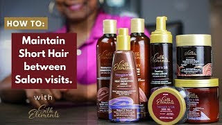 How To Maintain Short Hair Between Salon Visits With Silk Elements™