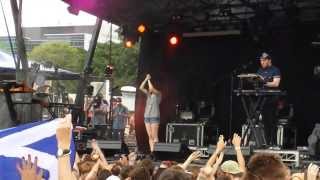 CHVRCHES - The Mother We Share @ Laneway Festival 2014 - Brisbane