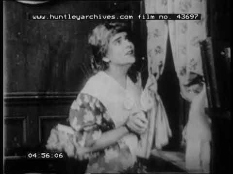 Extract from D. W. Griffiths Civil War drama.  Archive film 43697