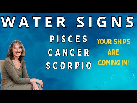 WATER SIGNS 🌊 Your Ships Are Coming In! Cancer, Scorpio, Pisces — You’re Ready to Receive 💫