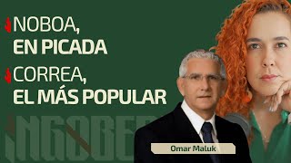 Noboa, en picada | Correa, el más popular | Análisis con Omar Maluk