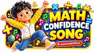 5 Math Confidence Tricks Every Kid Needs! 🍋🎵 (Sing-Along Math Song) #singalong  #maths #studywithme