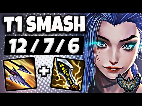 T1 Smash Jinx vs Xayah [ ADC ] Korea Challenger Patch 25.10 ✅