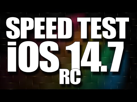 Speed Test : iOS 14.7 RC vs iOS 14.6 on iPhone 6S and 7 Only.