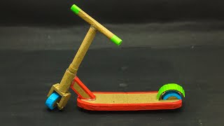 School Projects  How to make a Scooter With Cardbo
