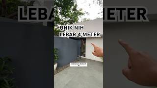UNIK NIH‼️RUMAH LEBAR 4 METER