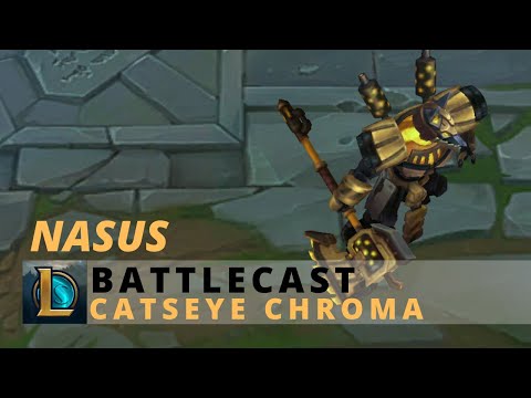 Battlecast Nasus Catseye Chroma - League Of Legends