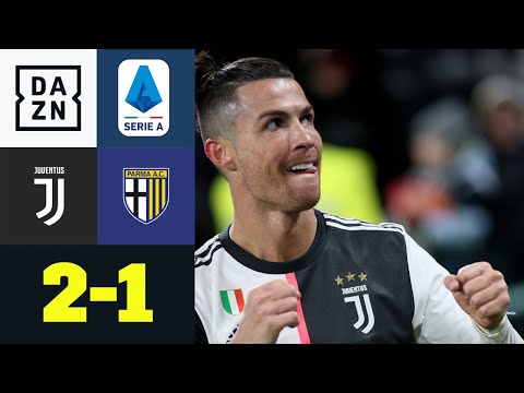 Ronaldo-Doppelpack! Juve baut Tabellenführung aus: Juventus - Parma 2:1 | Serie A | DAZN