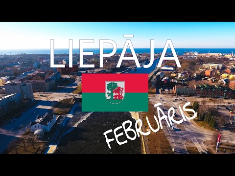 LIEPĀJA / februārī / PHANTOM 4 / LATVIA
