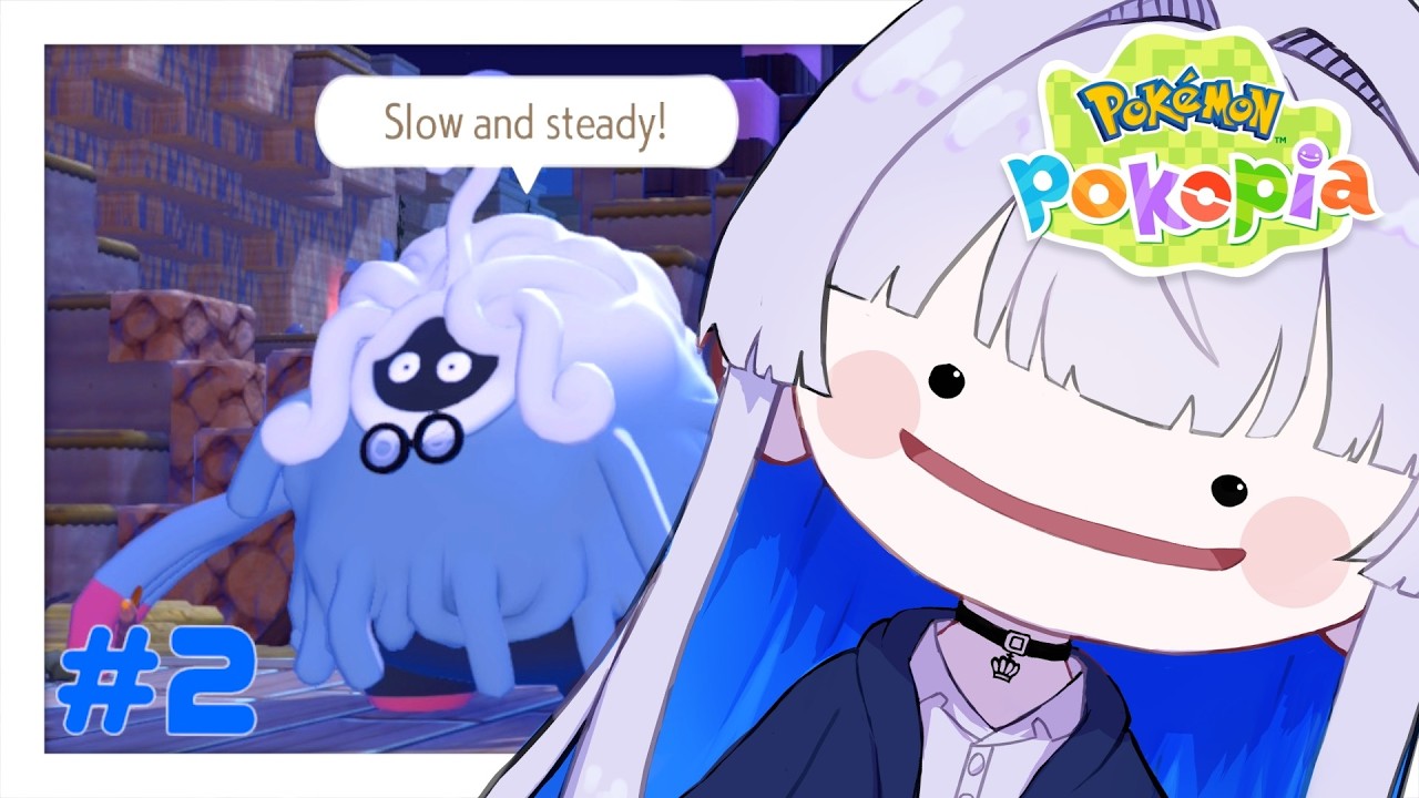 Pokémon Pokopia #2 |  Teach Me English Words! Let's make the town~! -Japanese Vtuber-