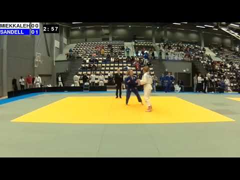 Finnish Judo Open 2018: W21-57: MIEKKALEHTO - SANDELL