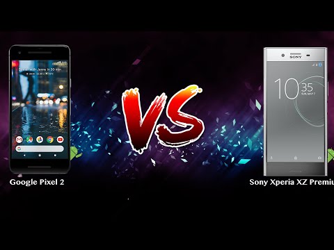 Google Pixel 2 vs Sony Xperia XZ Premium   - Phone battle